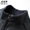 JEEP SPIRIT卫衣男春秋开衫外套男夹克休闲运动立领衣服HL7019 商品缩略图4