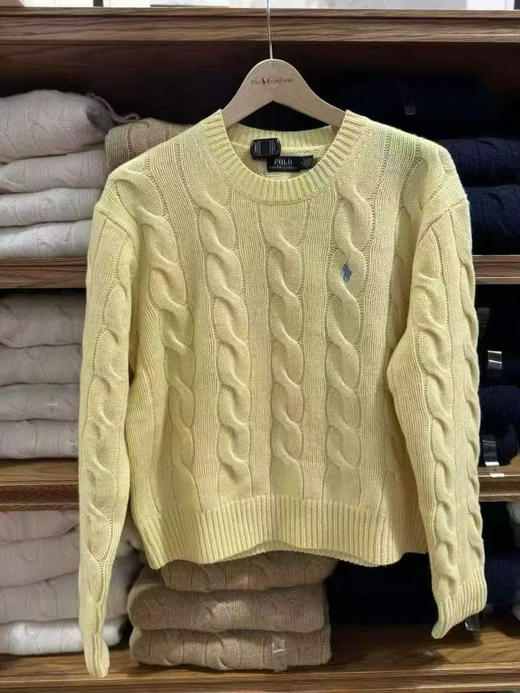 999 黑五巨折💢羊绒麻花🐏🇺🇸✨Ralph Lauren拉夫劳伦麻花羊毛针织衫🤍柔软90%羊毛+10%山羊绒，细腻又保暖 商品图4