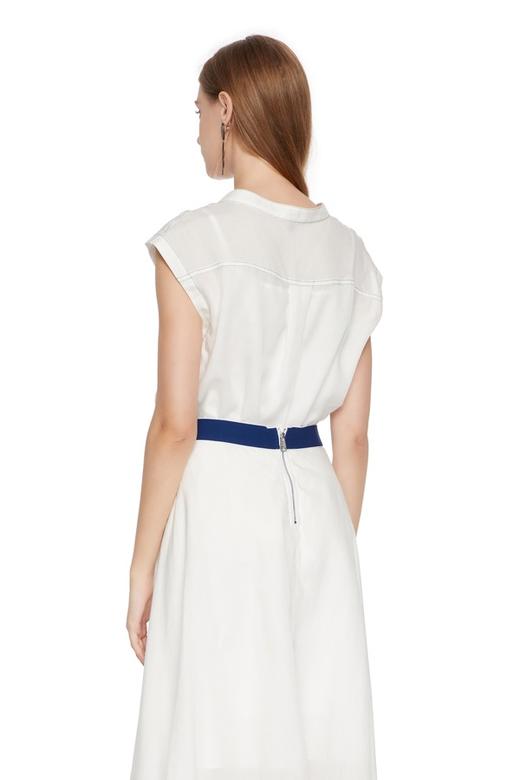 J.A 英文logo装饰无袖衬衫 12911 商品图2