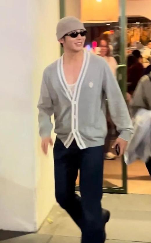 男款口袋针织开衫毛衣hu006 商品图1