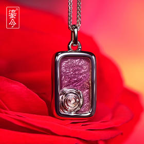 绽放·玫瑰吊坠