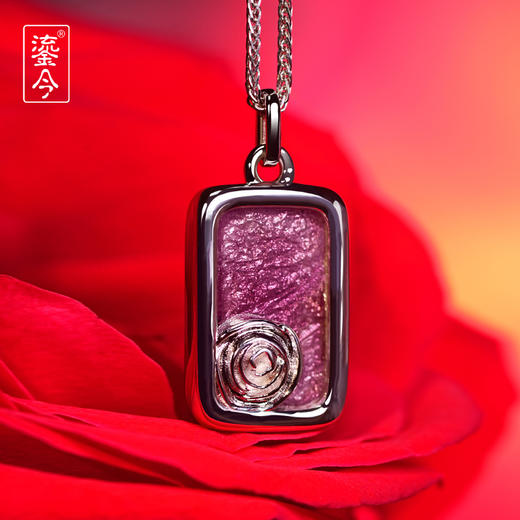 绽放·玫瑰吊坠 商品图0