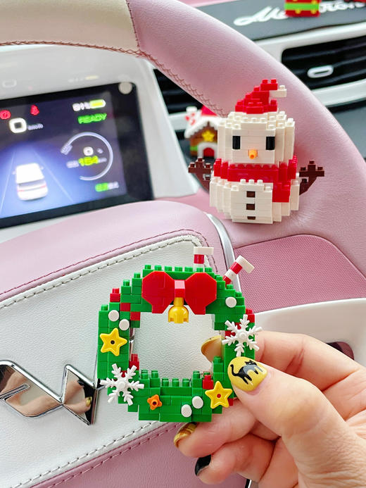 【乐乐兄弟圣诞积木】✅色彩鲜艳，细节做得也很到位，送礼自玩都是超高性价比 ✅配拼搭教程，手残党、小朋友也能轻松上手-SHMY 商品图9