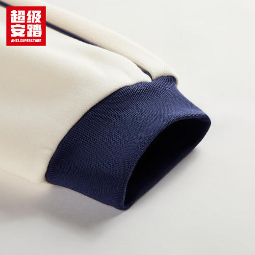 超级安踏加绒儿童卫衣女童秋冬保暖舒适姜阳科技百搭套头衫大童362547731U 商品图3