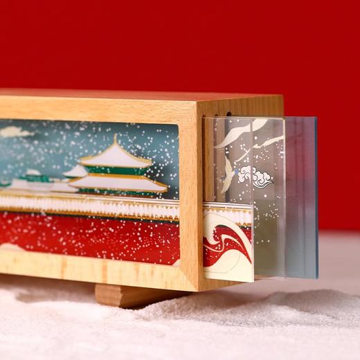 【云优选】故宫小夜灯木质拍拍灯摆件 博物馆文创氛围灯元旦新年春节礼物 商品图3