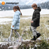 【大J专属】moodytiger男女童中长款鹅绒服冬季保暖防风拒水外套54510704 商品缩略图0