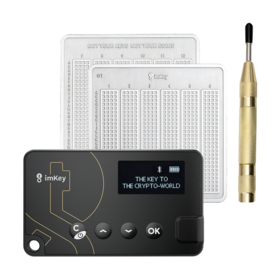 【离线备份】imKey 硬件钱包+助记词冲压板L1 Pro