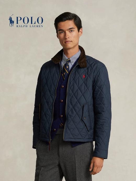 拉夫劳伦男装经典款防沾水绗缝夹克 商品图0