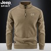 JEEP SPIRIT男士新款卫衣长袖上衣外套百搭立领摇粒绒春秋SS7639 商品缩略图2