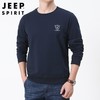 JEEP SPIRIT春款长袖T恤男宽松大码男士卫衣休闲圆领 7604新款 商品缩略图3