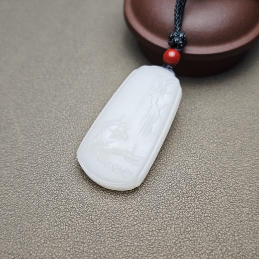 新疆和田玉且末料羊脂玉马牌 1122-9 商品图1