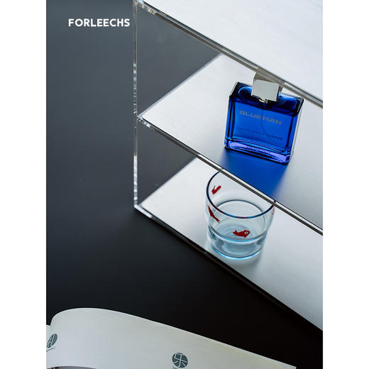 亚克力三层/四层置物架 | FORLEECHS 不锈钢极简风轻奢 透明桌面收纳架 商品图3