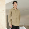 GXG男装【压褶工艺】春季时尚肌理感面料男款翻领长袖衬衫K&C 商品缩略图4