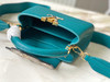 秋冬特惠💰1600 渠道级LV te级LV 全套包装 N81408/M48865孔雀绿 本款 Capucines 迷你号手袋 商品缩略图7