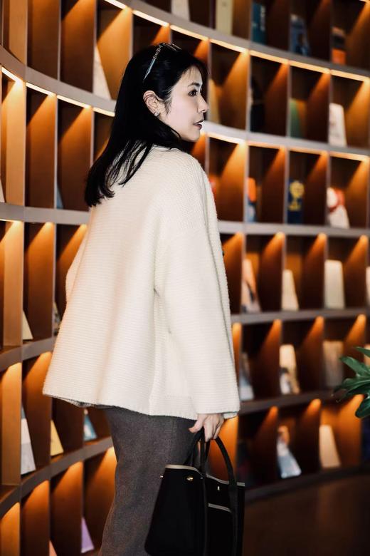 MAISON COVET 纯山羊绒翻领开衫外套 商品图7