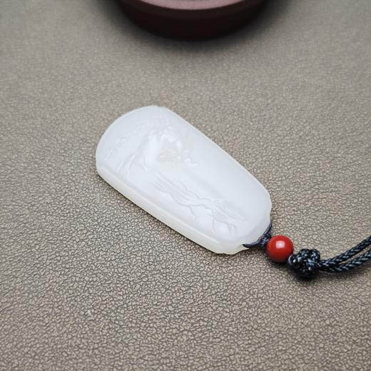 新疆和田玉且末料羊脂玉马牌 1122-9 商品图4