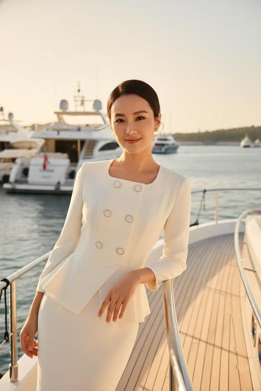 “职场芭蕾”-JG21184876T1X7颈袖添香年季女装收腰修身长款气质时尚通勤职业连衣裙 女装收腰长款气质时尚通勤职业连衣裙 商品图2