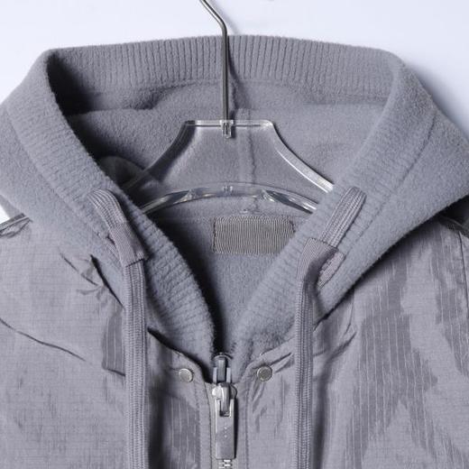 25-10SDSA男士秋冬新款痞帅男装ins简约连帽马甲毛衣羽绒服宽松外套 商品图2