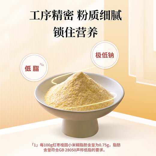 南方黑芝麻红枣桂圆小米糊280g低脂代餐免煮老少皆宜营养早餐速食粥冲饮五谷物宵夜 商品图2