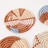 心艺手作：万花筒手工编织杯垫（四个装）Abstract Form Coasters, Set of 4 商品缩略图1