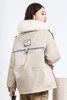 冰洁BENGEN 个性毛领牛仔拼接加厚羽绒服外套 21679 商品缩略图3