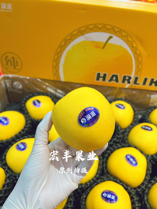 【宏丰精选】黄金维纳斯苹果 纯甜 超级好吃，香浓 送人漂亮，活动价23.8一斤 商品图2