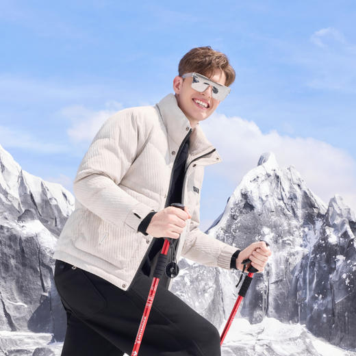 半身缘男装 冬季户外脏脏风多袋设计工装羽绒服254312P01710151 商品图2