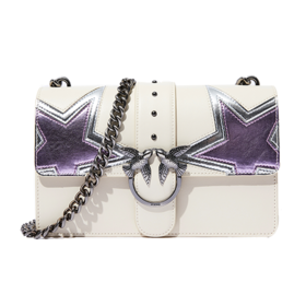 1PGKY210VY3Y5CN8 PINKO 品高PINKO牛皮燕子包飞鸟包五角星图案单肩包女式斜挎包女包