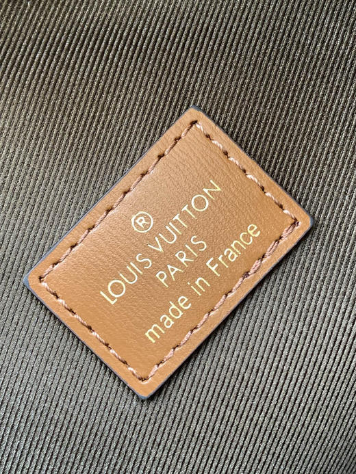 秋冬特惠💰1330 渠道级LV 老花粗面料【全钢五金 MB163c01变码芯片】te级LV 全套包装 M46311老花拼黄花 Loop Hobo 手袋 商品图8