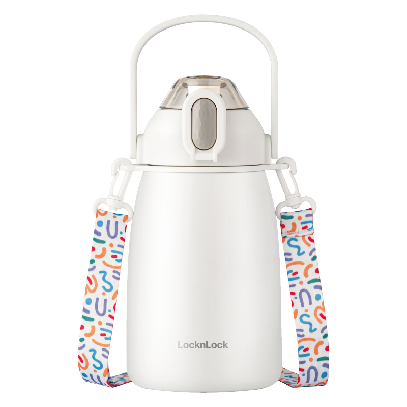 6943819171094 乐扣乐扣Lock&Lock 【上学专用】大肚保温杯水杯吸管大容量高颜值水壶学生男女