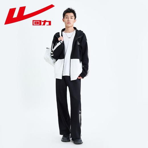 回力运动裤男士2025秋冬新款直筒阔腿卫裤潮流百搭宽松休闲长裤子 商品图9