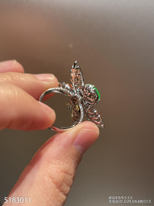 5183011，蝴蝶戒指。具体价格微信咨询 商品图7