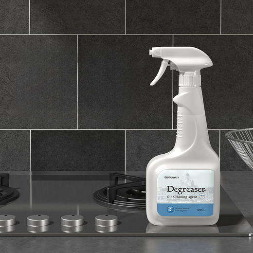 【芬兰百年品牌】asabath厨房油污净 快速瓦解陈年油污 植物配方温和不刺鼻 99.9%抑菌率 一瓶多用 油烟机、燃气灶、烤箱、橱柜、瓷砖、水槽、锅盖、冰箱、微波炉全可用 500ml/瓶 商品图2