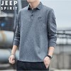 JEEP SPIRIT秋POLO领卫衣男运动宽松卫衣男潮牌上衣打底衫7153新 商品缩略图3