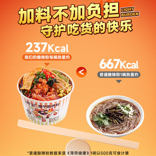 【新升级】2.0魔芋酸辣粉303g 大份量 商品图5