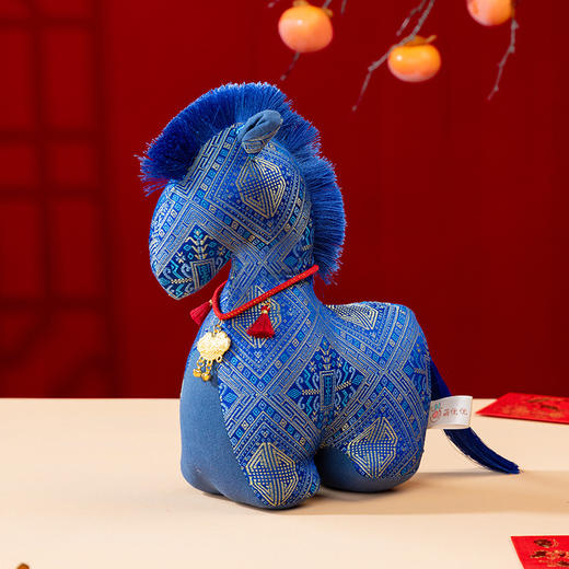 新年礼物【马年吉祥物 生肖马毛绒玩具】富贵布艺马挂件春节居家摆件 商品图8