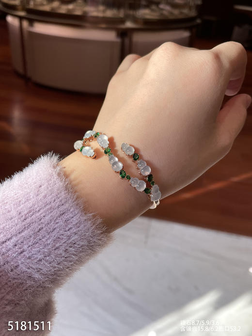 5181511、葫芦手镯。具体价格微信咨询 商品图3