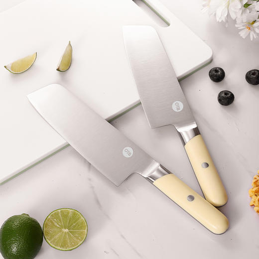 OTB星云系列小菜切不锈钢一体成型轻盈省力小巧锋利厨房刀具 商品图4
