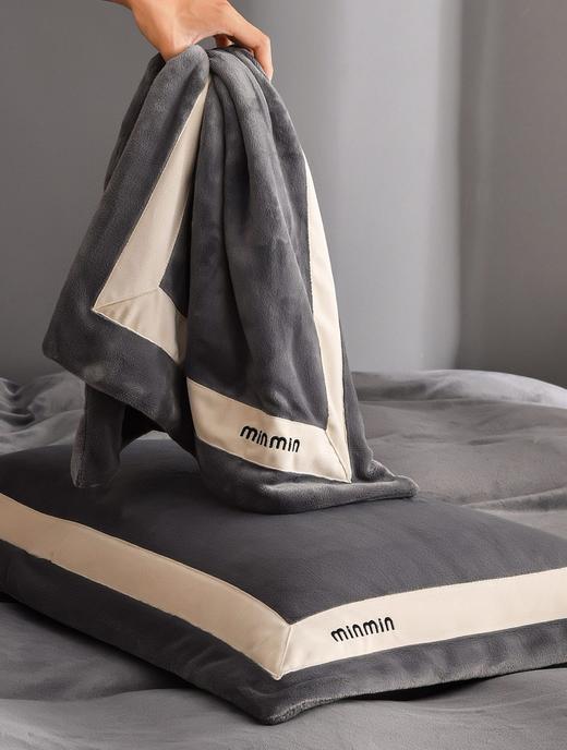 简约minmin牛奶绒刺绣四件套 商品图4