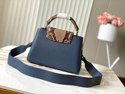 秋冬特惠💰1700 渠道级LV te级LV 全套包装 N80071/M48865深蓝 本款 Capucines BB号手袋 商品图2