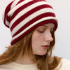东黎 • 童心未远 素色彩条冷帽 山羊绒冬季帽子 5397 商品缩略图6
