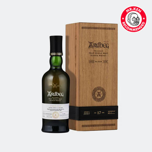 【新版】阿贝（Ardbeg）2007-17年单桶桶强单一麦芽苏格兰威士忌（桶号：4227）预售·12月中发货 商品图1