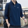 JEEP SPIRIT男装卫衣男半拉链立领高领长袖男宽松春装上衣HL2023 商品缩略图2
