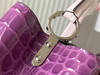 秋冬特惠💰1550 渠道级LV te级LV 全套包装 N93163/M48865紫拼色鳄鱼纹 此款珍贵的Capucines BB号手袋 商品缩略图4
