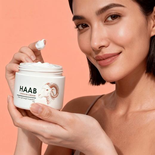 【多妈团购 澳洲HAAB哈布绵羊油润肤膏】宝宝红脸蛋/干燥肌,全家都可以用，修护力MAX，实现极简护肤 一瓶=面霜+身体乳+护手霜+睡眠面膜--咸喜仓 商品图9