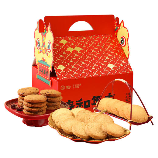 雅觅 山河颂·时和年丰 桃酥礼盒 商品图7