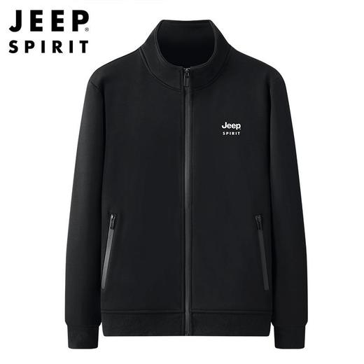 JEEP SPIRIT秋装卫衣男舒适运动休闲开衫卫衣上衣HL7020新款（主推） 商品图2