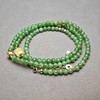 精美！和田玉俄料苹果绿阳绿108念珠 1122-21 商品缩略图3