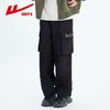 回力机能工装裤男夏季新款美式潮牌阔腿直筒裤宽松休闲大码长裤子 商品缩略图2