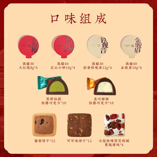 【瑞鹊传芳礼盒】悠享时2025春节年货礼盒装中式糕点过年走亲戚送礼品新年高端点心团购536g 商品图5